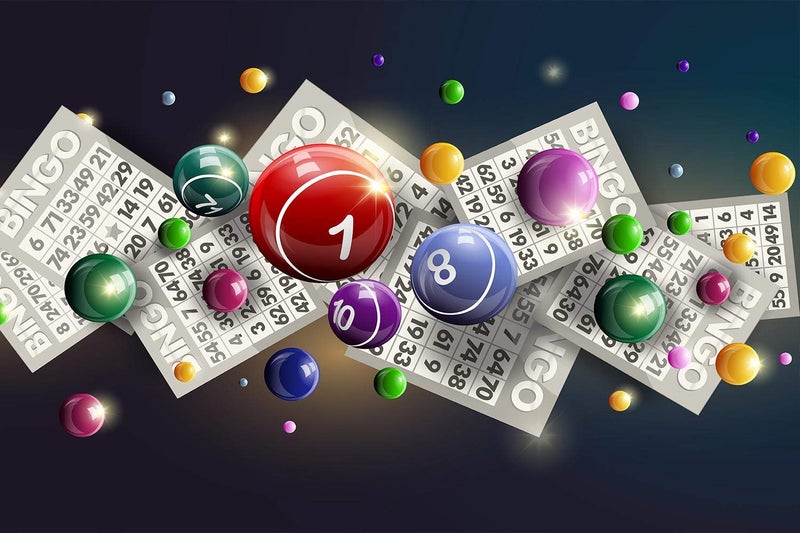 SSCSTS 9x6ft Lottery Photography Background Winning Ball Bingo Backdrop Photo Props LYST633 - Image 5